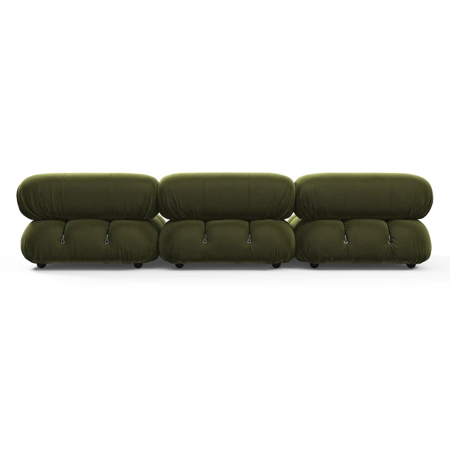 Camaleonda Modular Sofa upholstered in durable Sunbrella fabric with reconfigurable modular design and solid wood feet