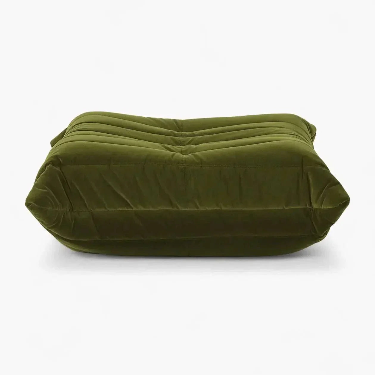 Ligne Roset Togo Sofa Replica – Vintage Green Velvet, Modern Modular Design