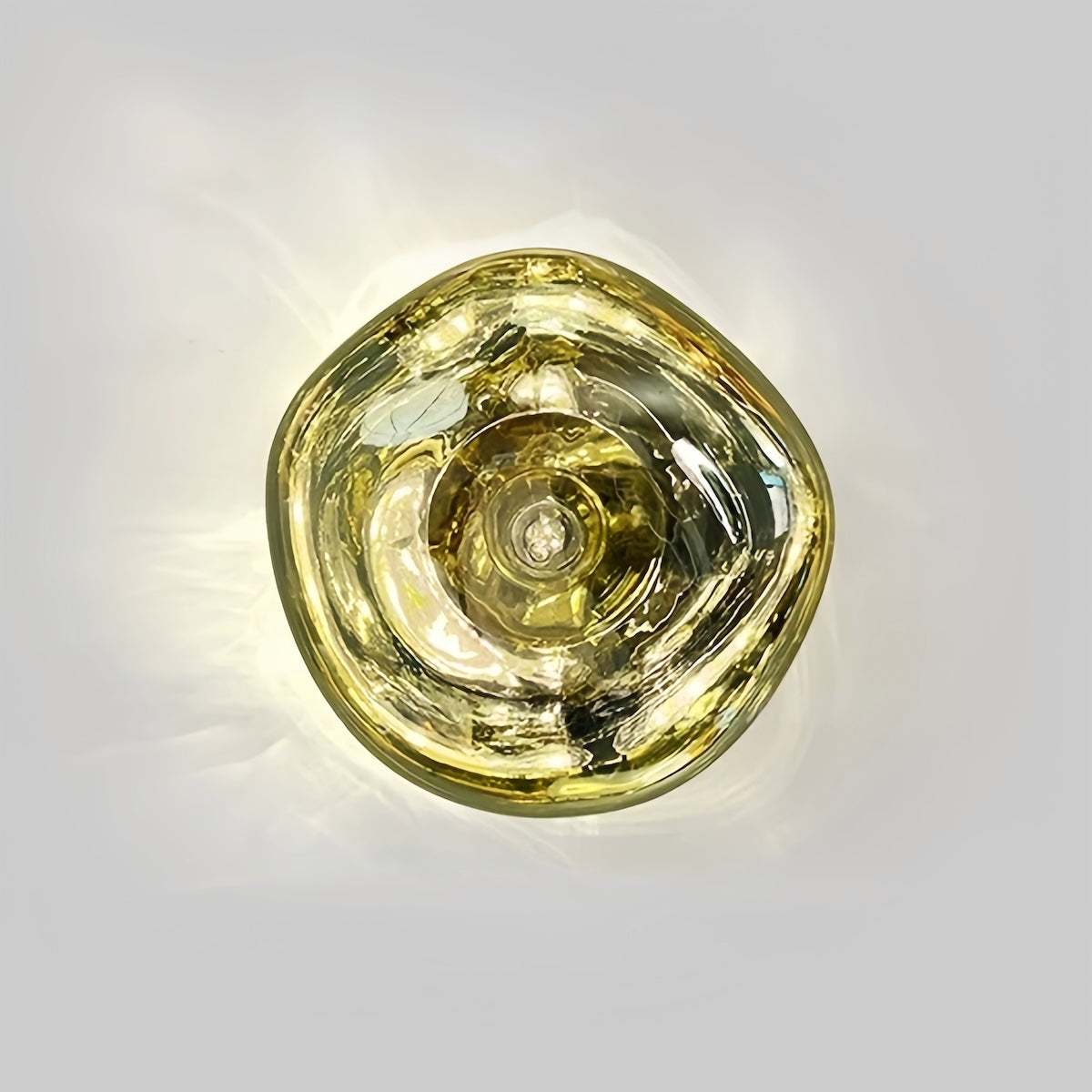 Designer lava wall sconce with vintage industrial design and warm LED lighting for living rooms and hallways