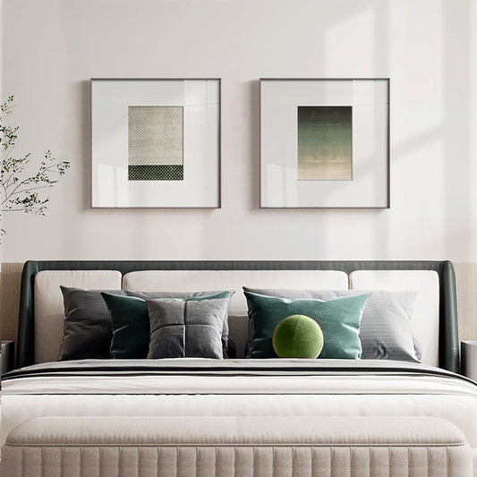 Abstract Green Painting