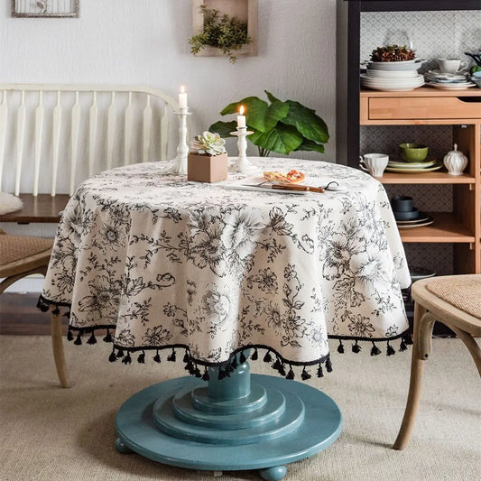 Round Tablecloth | Elevate Your Dining Experience - sparkledecor.com
