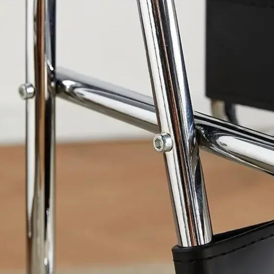 Nordic Leisure Chair - Industrial Style Saddle Leather Furniture