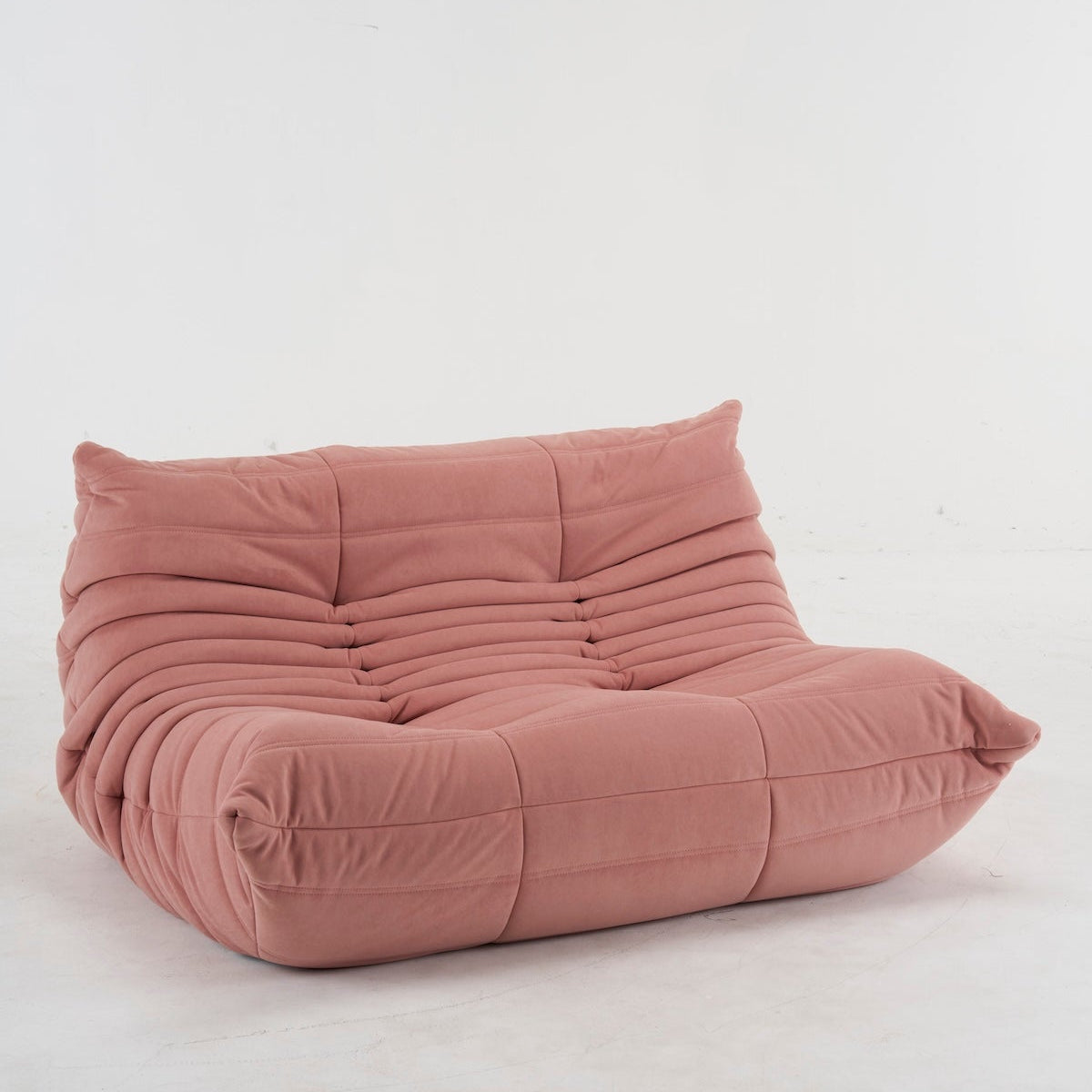 Togo Loveseat Sofa in Suede: Ultimate Comfort and Style