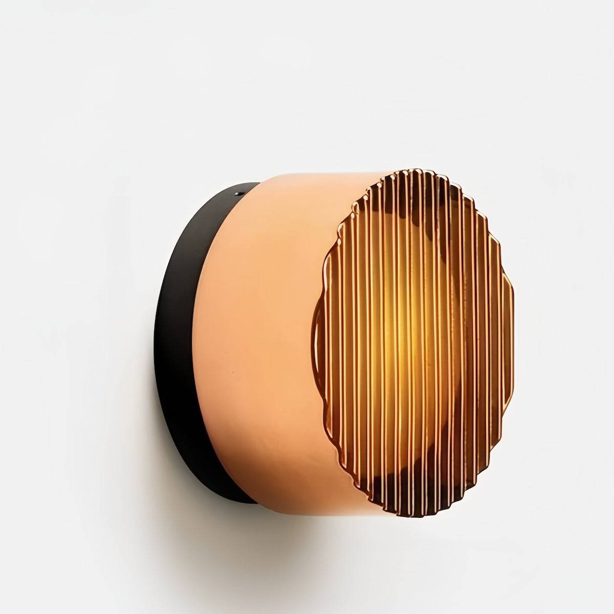 Living Hall Lighting: Nordic Glass Wall Lamp for Elegant Ambiance