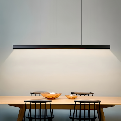 Minimalist Black Pendant Light: Dimmable LED, Adjustable, Energy-Savin - sparkledecor.com