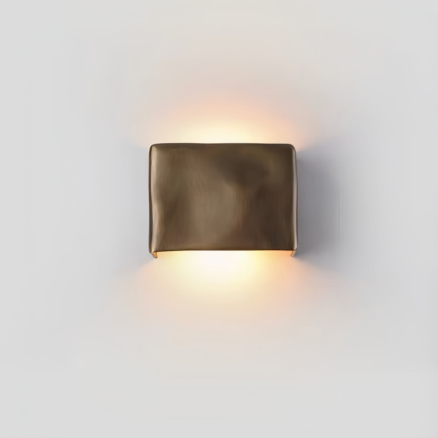 Scape Wall Light outdoor waterproof brass sconce with warm light and minimalist design