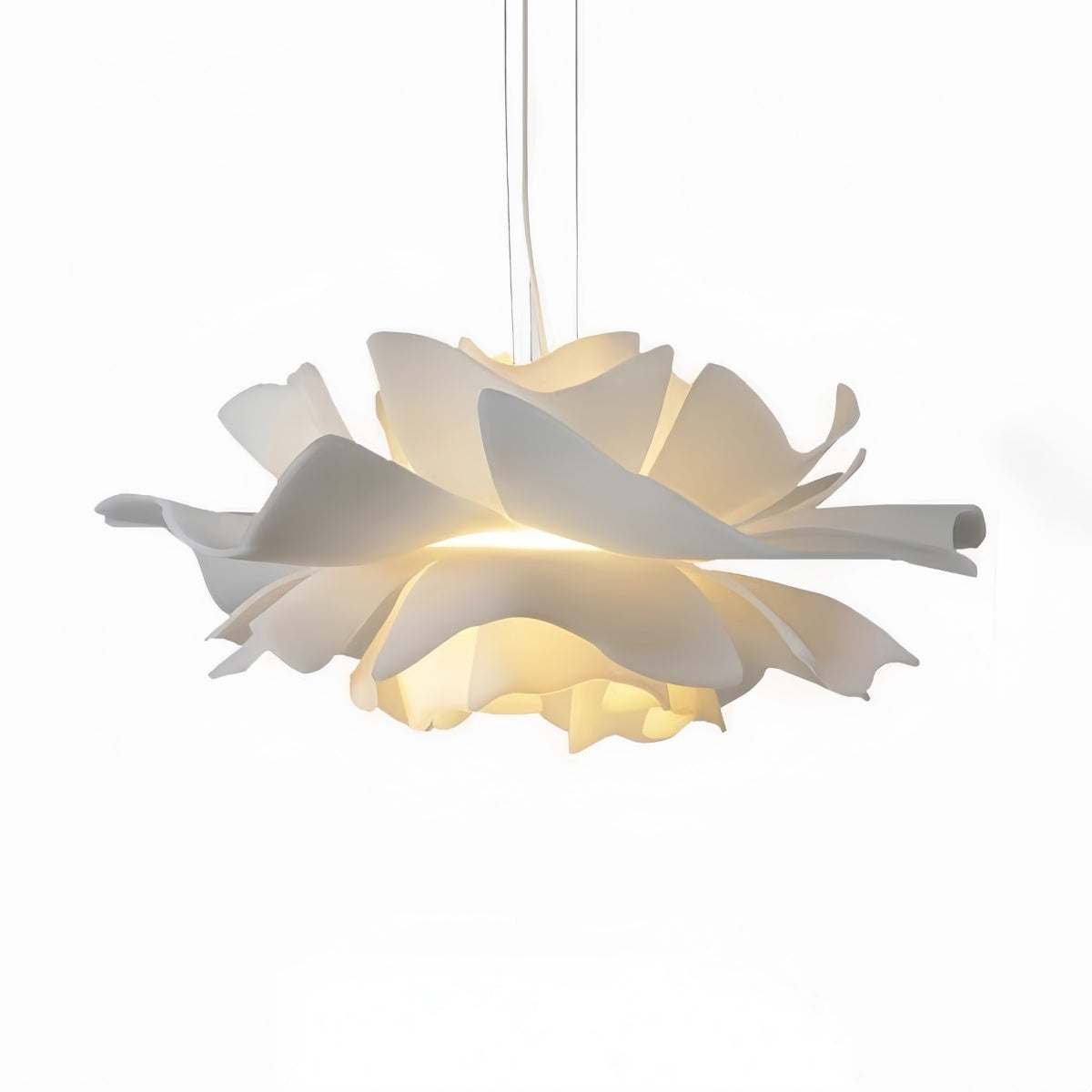 Creative pendant light with Nordic minimalist design in warm natural tones for commercial and home use
