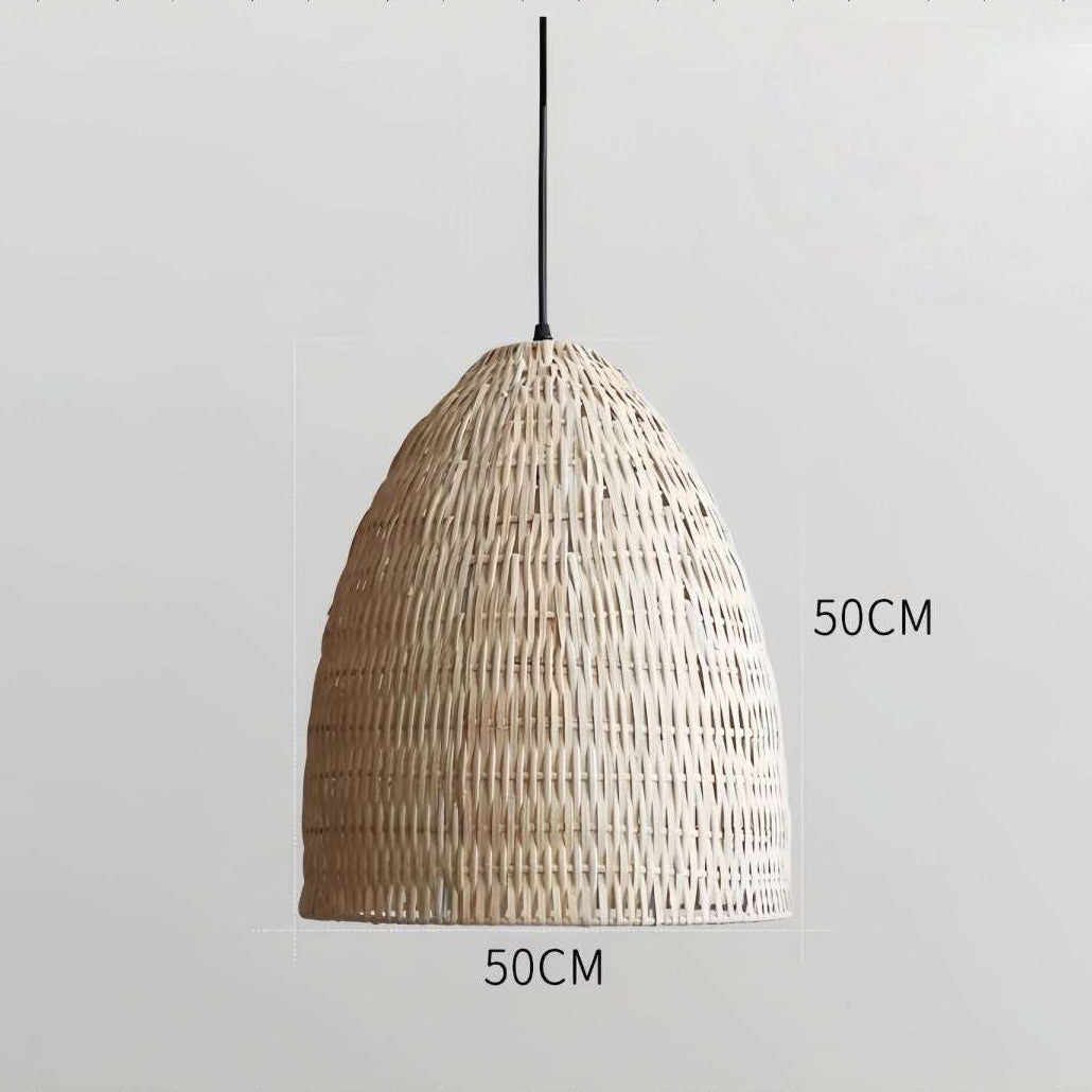 Rattan Pendant Light - Nordic Bohemian Decor Cozy Woven Ceiling Lamp
