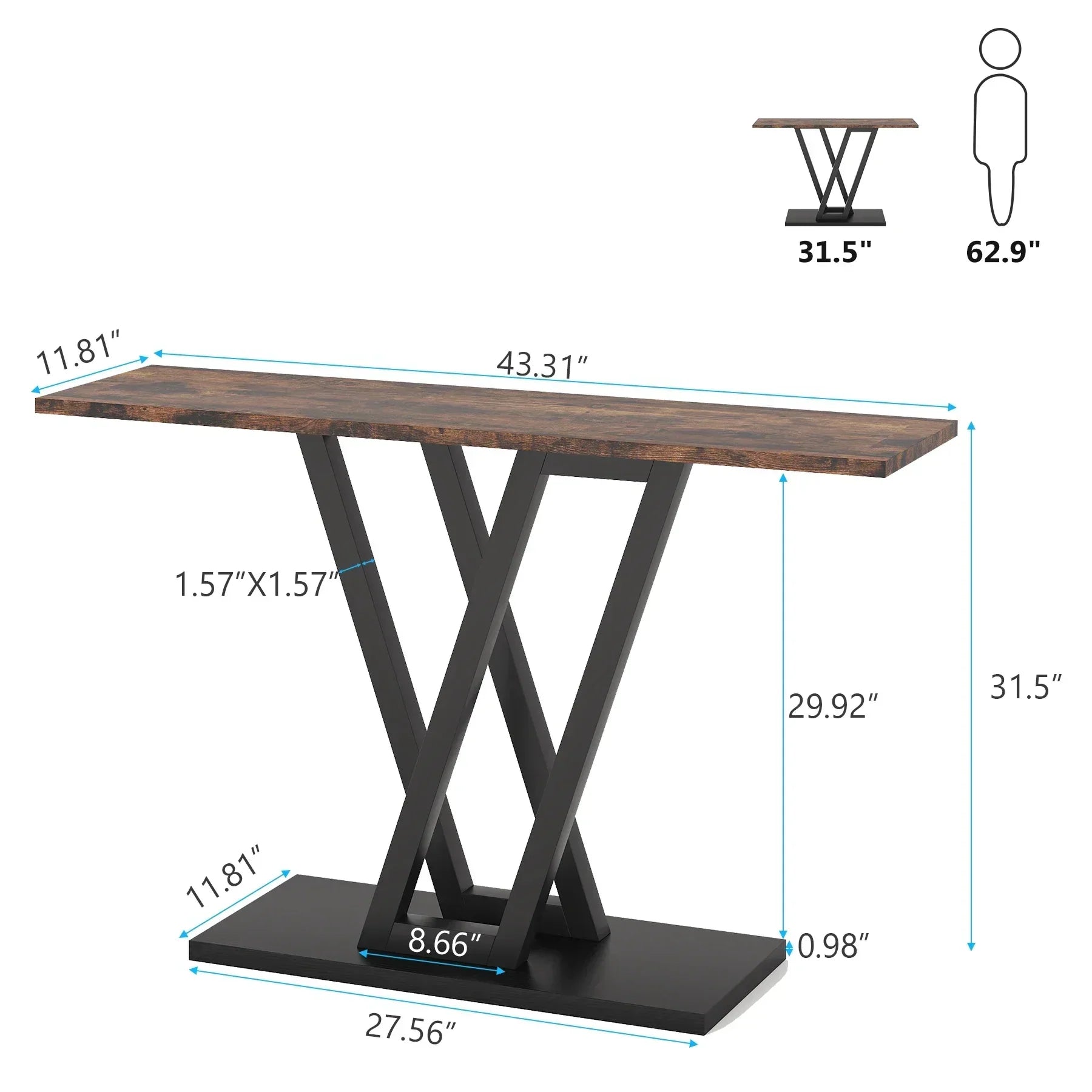 Timeless Hallway Console Table – Classic Design Meets Contemporary Nee - sparkledecor.com