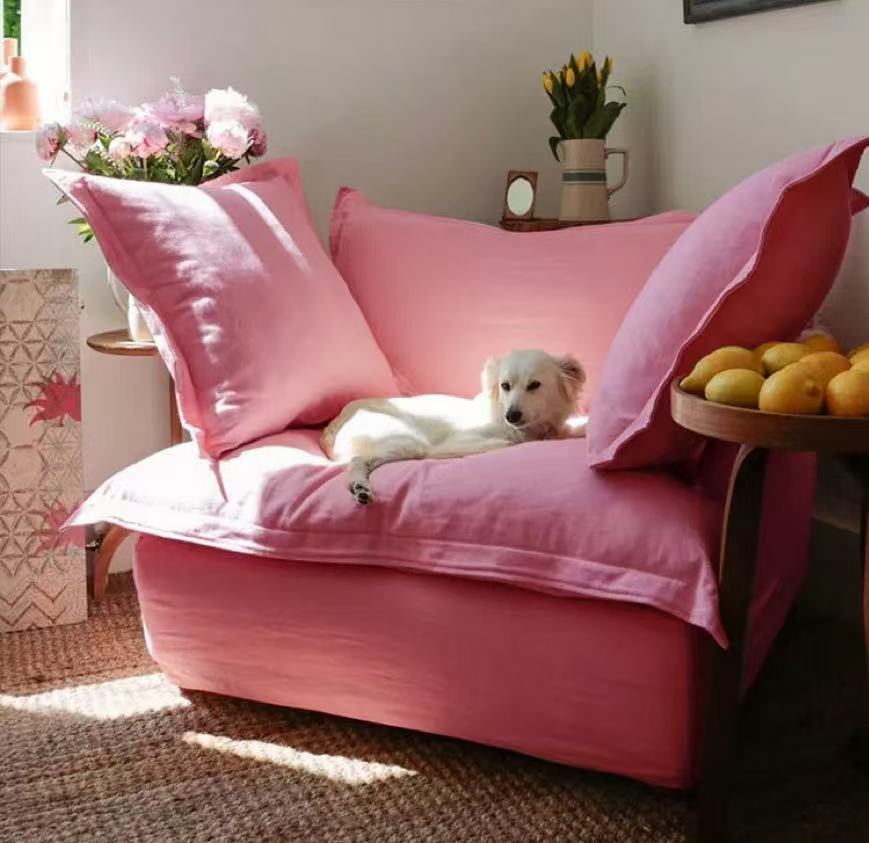 Cloud Sofa – 2-Seater Washable Fabric Cloud Sofa for Modern Homes