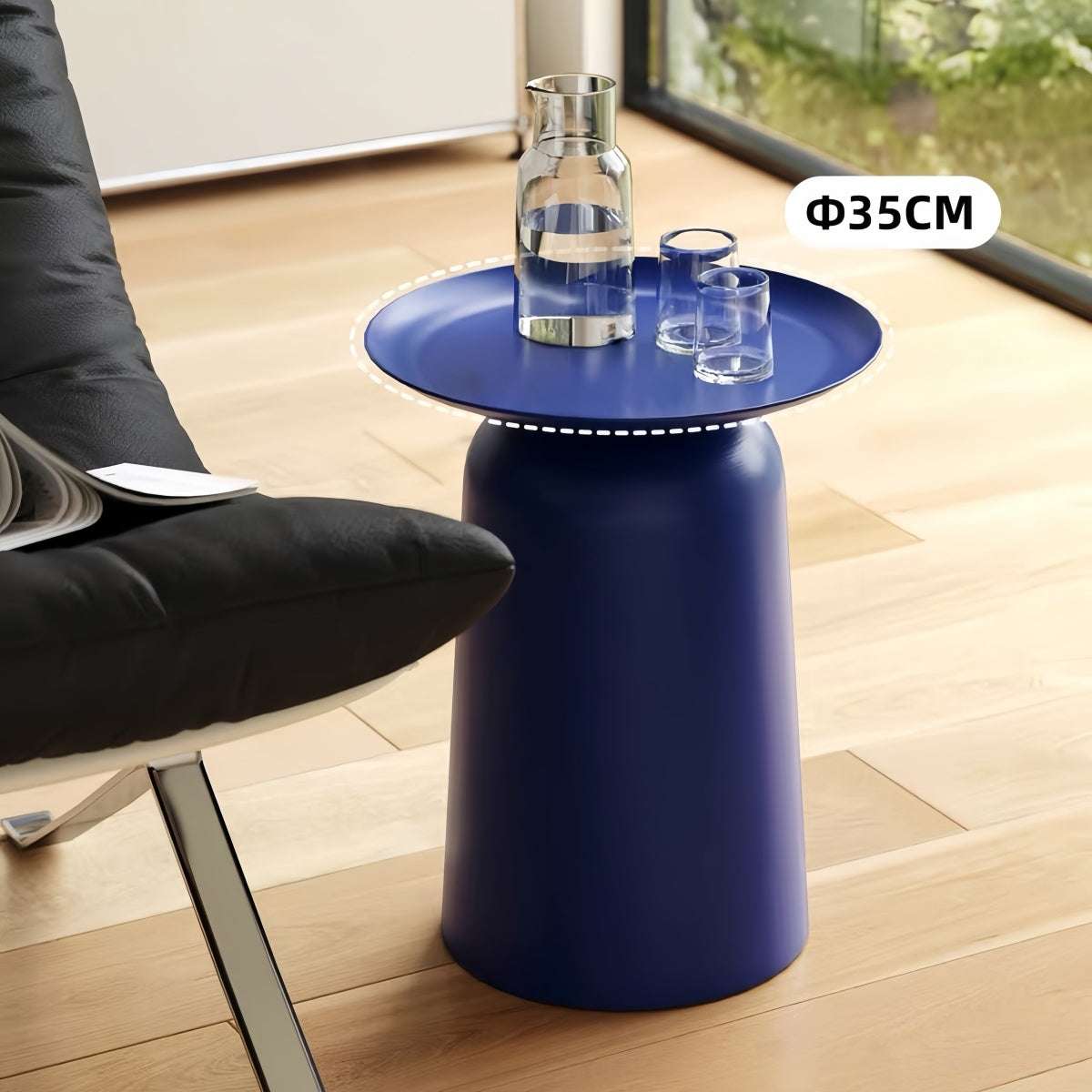 Minimalist Modern Coffee Table Nordic Round Side Table