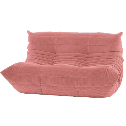 Togo Small 2 Seater Sofa, Corduroy Fabric
