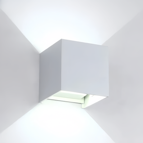 white exterior wall light - sparkledecor.com